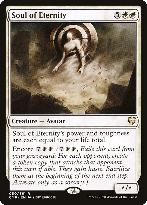 Soul of Eternity - Commander Legends Rare Card
