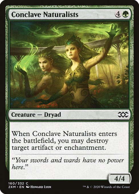 Conclave Naturalists - Double Masters Common Card