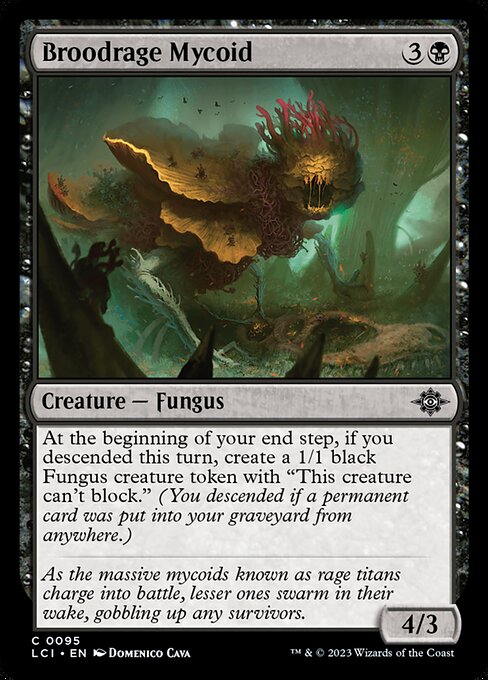 Broodrage Mycoid - The Lost Caverns of Ixalan Common Card