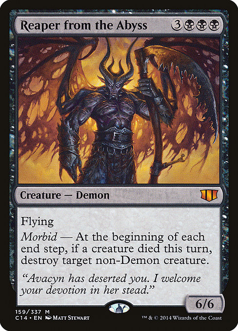 Reaper from the Abyss - Commander 2014 Mythic Card