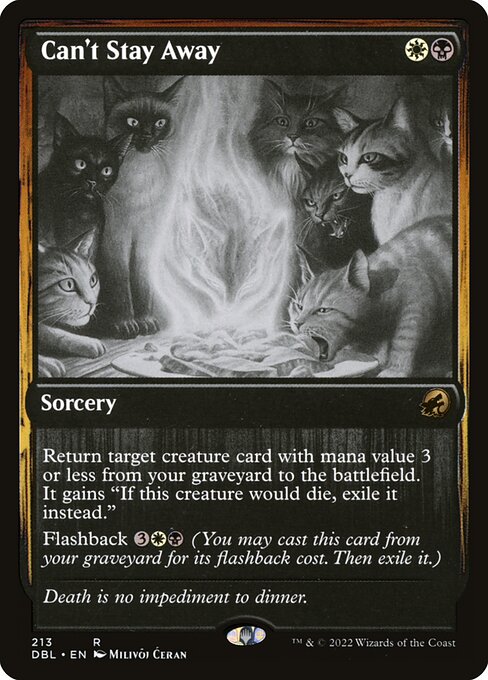 Can't Stay Away - Innistrad: Double Feature Rare Card