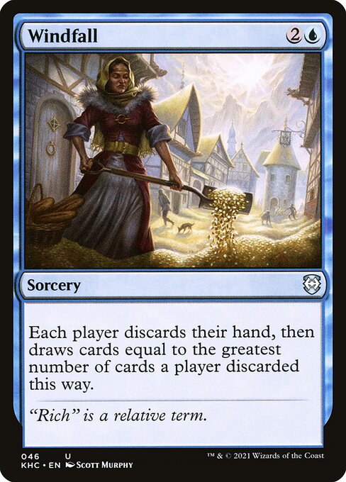 Windfall - Kaldheim Commander Uncommon Card