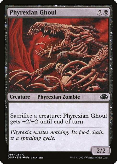 Phyrexian Ghoul - Dominaria Remastered Common Card