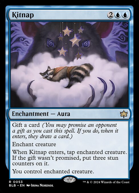 Kitnap - Bloomburrow Rare Card