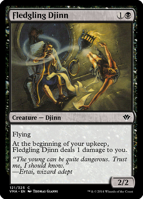 Fledgling Djinn - Vintage Masters Common Card