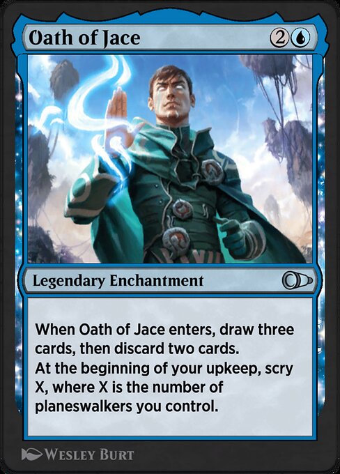 Oath of Jace - Pioneer Masters Uncommon Card