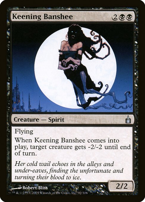 Keening Banshee - Ravnica: City of Guilds Uncommon Card