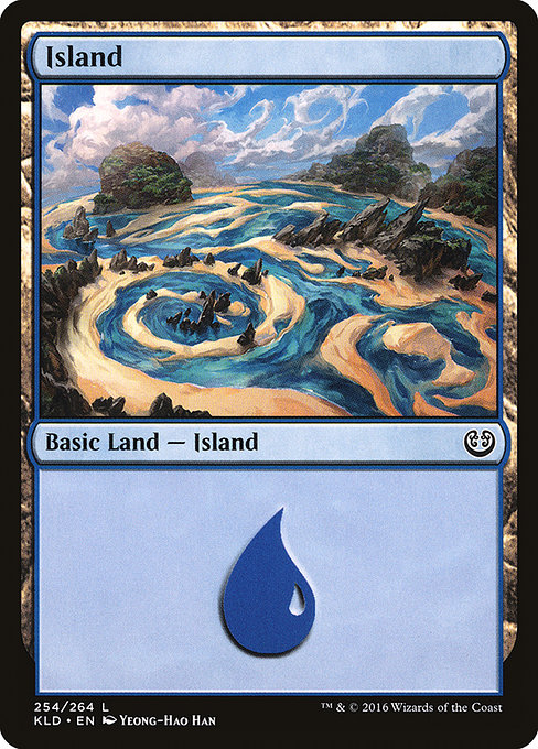 Island - Kaladesh Common Card