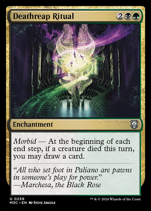 Deathreap Ritual - Modern Horizons 3 Commander Uncommon Card