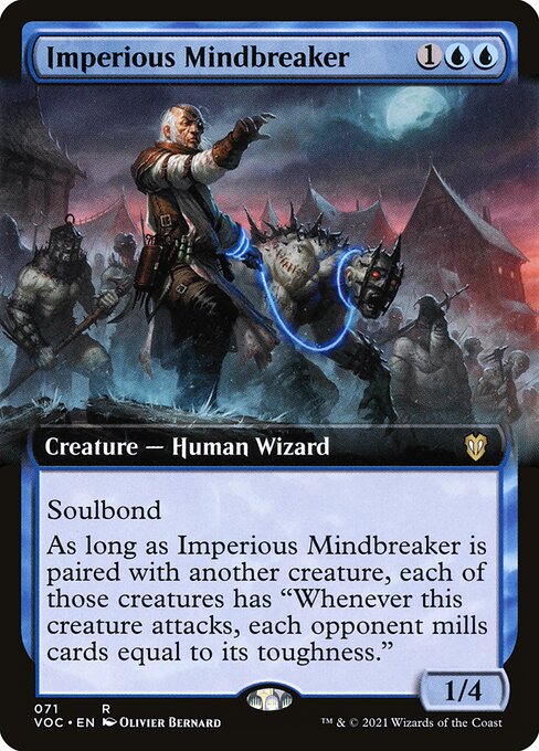 Imperious Mindbreaker - Crimson Vow Commander Rare Card