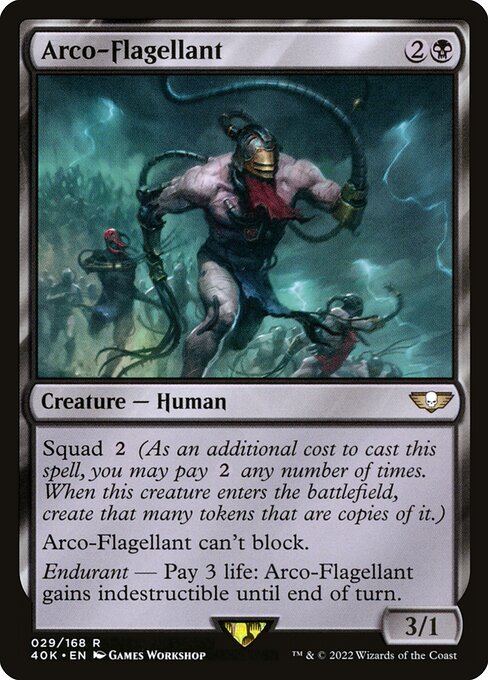 Arco-Flagellant - Warhammer 40,000 Commander Rare Card