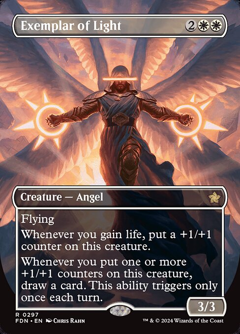 Exemplar of Light - Foundations Rare Card