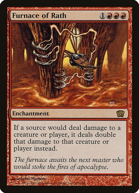 Furnace of Rath - Eighth Edition Rare Card