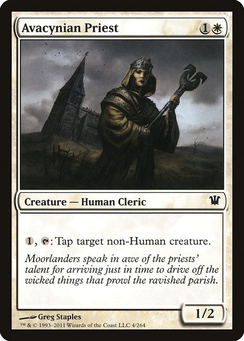 Avacynian Priest - Innistrad Common Card