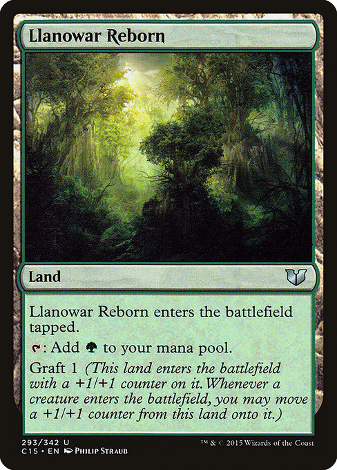 Llanowar Reborn - Commander 2015 Uncommon Card