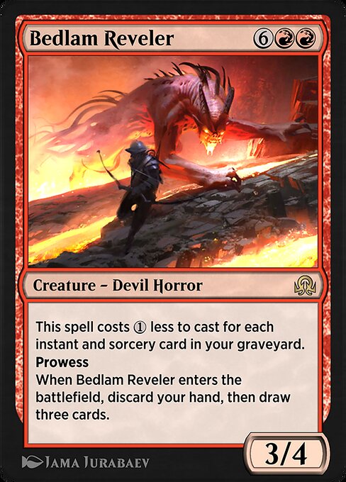 Bedlam Reveler - Shadows over Innistrad Remastered Rare Card