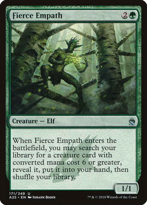 Fierce Empath - Masters 25 Uncommon Card