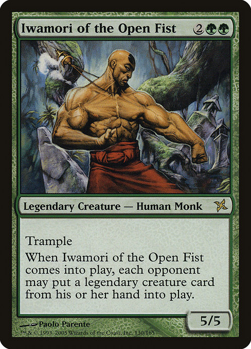 Iwamori of the Open Fist - Betrayers of Kamigawa Rare Card