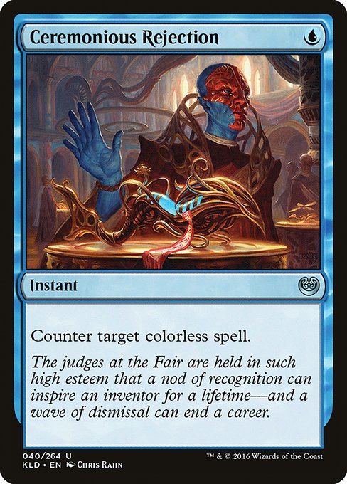 Ceremonious Rejection - Kaladesh Uncommon Card