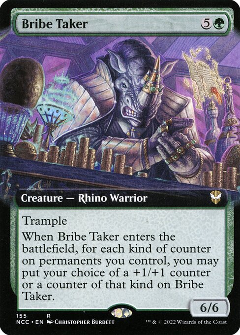 Bribe Taker - New Capenna Commander Rare Card