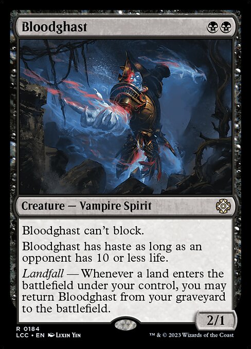 Bloodghast - The Lost Caverns of Ixalan Commander Rare Card