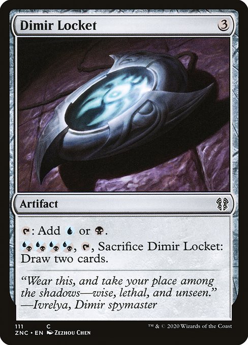 Dimir Locket - Zendikar Rising Commander Common Card