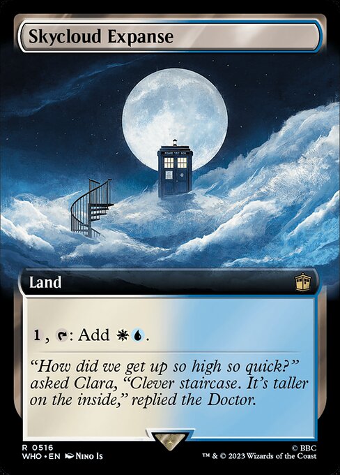 Skycloud Expanse - Doctor Who Rare Card