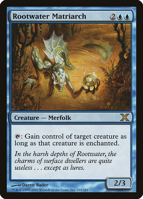 Rootwater Matriarch - Tenth Edition Rare Card