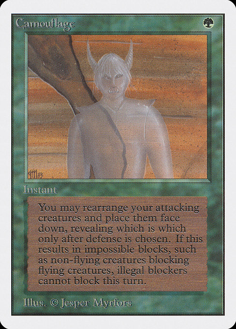Camouflage - Unlimited Edition Uncommon Card