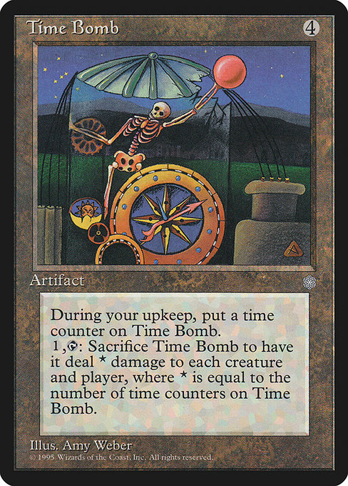 Time Bomb - Ice Age Rare Card