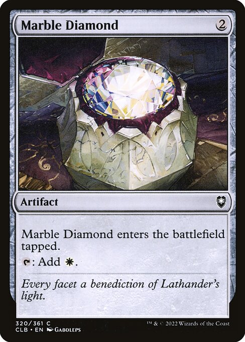 Marble Diamond - Commander Legends: Battle for Baldur's Gate Common Card