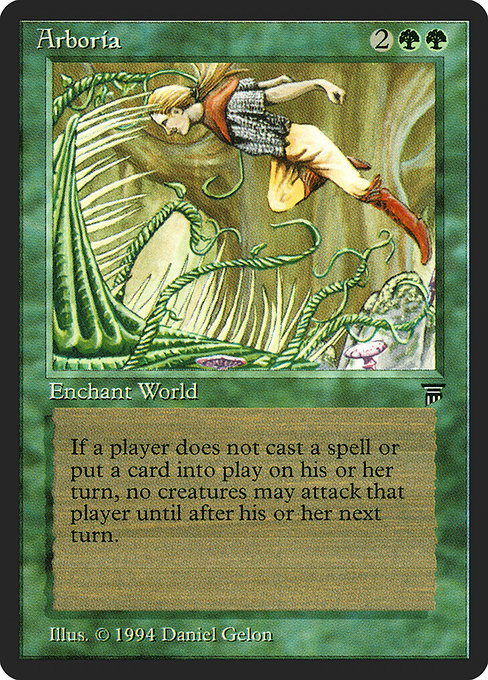 Arboria - Legends Uncommon Card