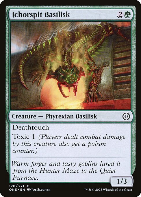 Ichorspit Basilisk - Phyrexia: All Will Be One Common Card