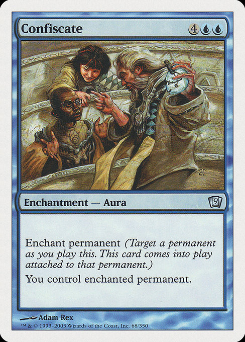 Confiscate - Ninth Edition Uncommon Card