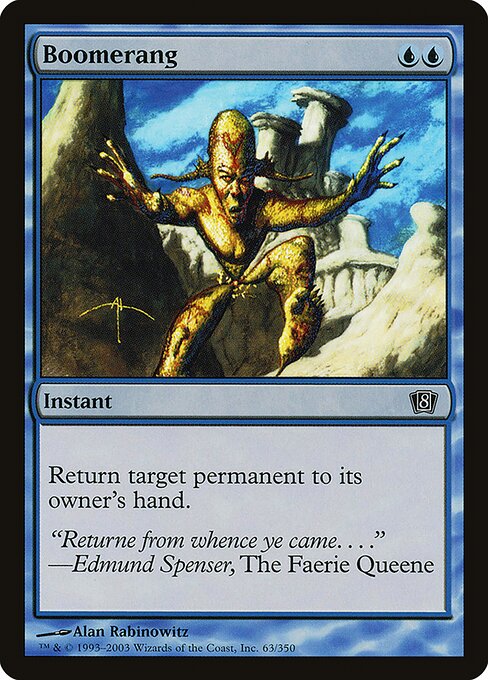 Boomerang - Eighth Edition Common Card