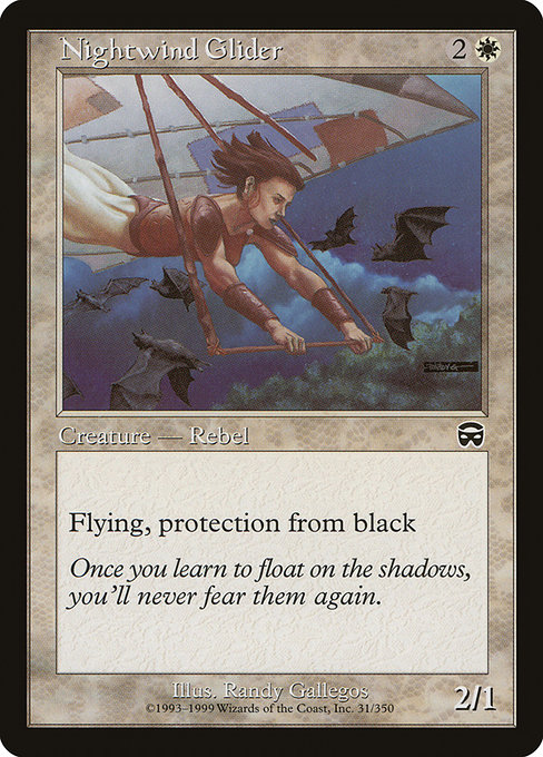 Nightwind Glider - Mercadian Masques Common Card