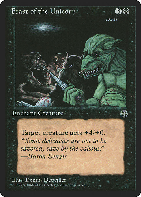 Feast of the Unicorn - Homelands Common Card
