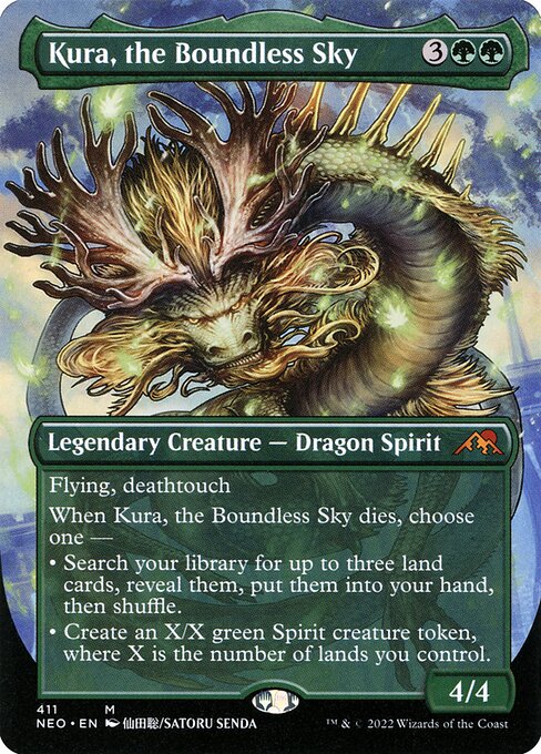 Kura, the Boundless Sky - Kamigawa: Neon Dynasty Mythic Card