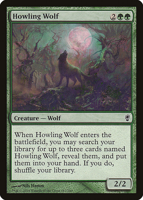 Howling Wolf - Conspiracy Common Card