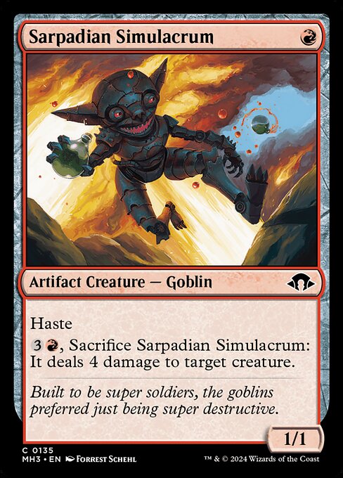 Sarpadian Simulacrum - Modern Horizons 3 Common Card