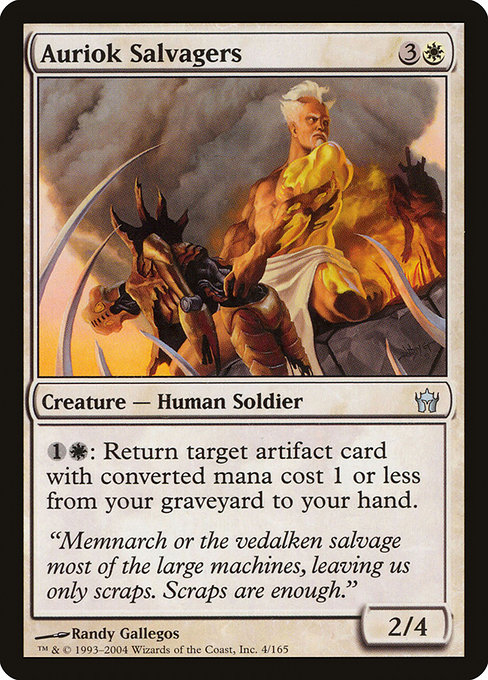 Auriok Salvagers - Fifth Dawn Uncommon Card