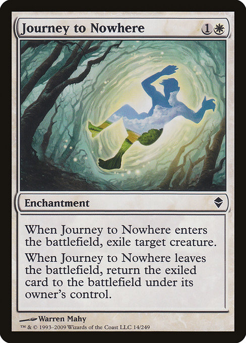 Journey to Nowhere - Zendikar Common Card