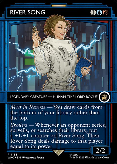 River Song - Doctor Who Rare Card