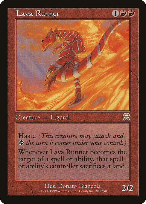 Lava Runner - Mercadian Masques Rare Card
