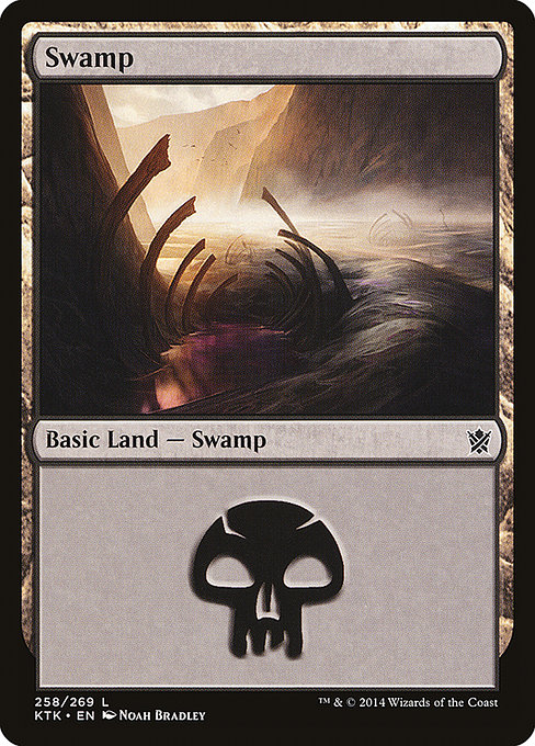 Swamp - Khans of Tarkir Common Card