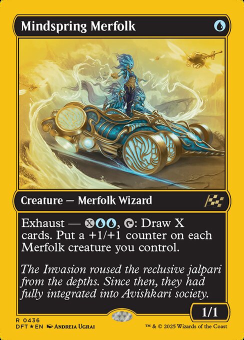 Mindspring Merfolk - Aetherdrift Rare Card