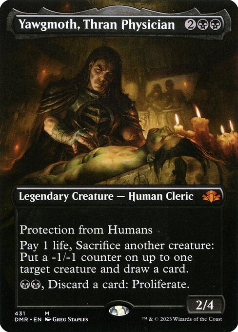 Yawgmoth, Thran Physician - Dominaria Remastered Mythic Card