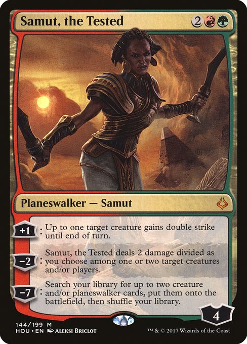 Samut, the Tested - Hour of Devastation Mythic Card