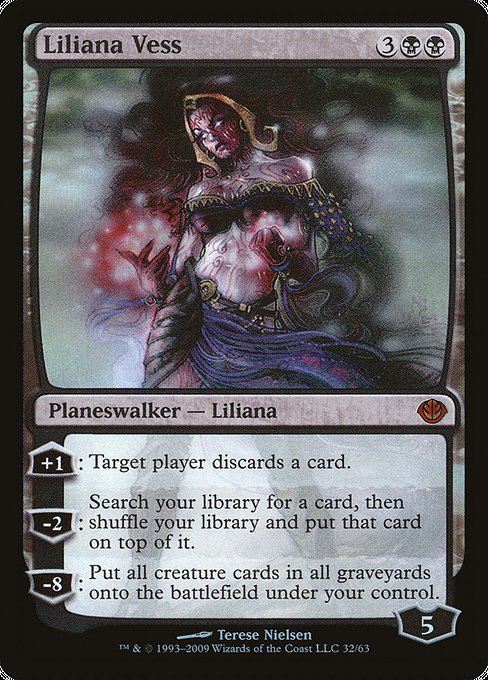 Liliana Vess - Duel Decks: Garruk vs. Liliana Mythic Card