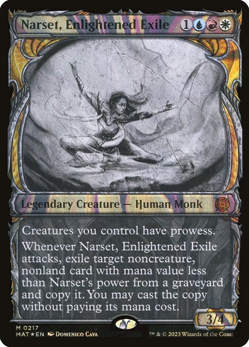 Narset, Enlightened Exile - March of the Machine: The Aftermath Mythic Card